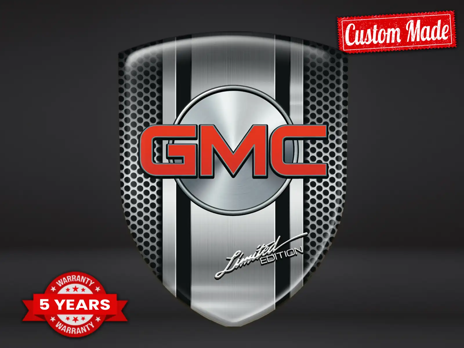 GMC Windschutzaufkleber Robust Universal Hochwertig